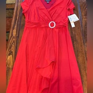 Beautiful red dinner dress